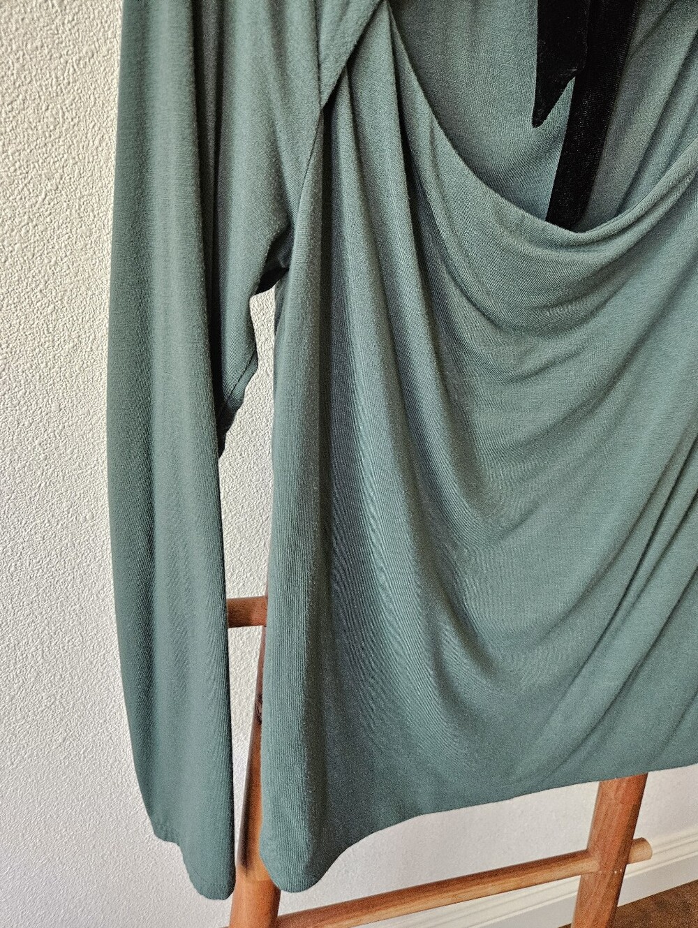 J. Crew Formknit Open back Velvet Bow Shirt - Picture 12 of 15